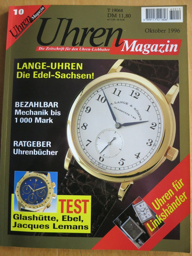 Uhren magazin 1996 a - 10,