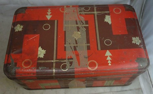 Alte blechdose wohl art - alte,