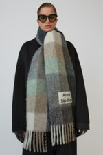Winter Acne1 Studios Schal Schals Warme Tartan Wrap Rainbow Wool Pashmina Schal