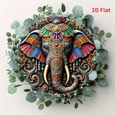 Buntes indisches elefant - buntes,