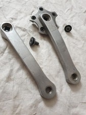 Fahrrad Kurbel SET links rechts  SHIMANO SILBER 170 mm  -Japan
