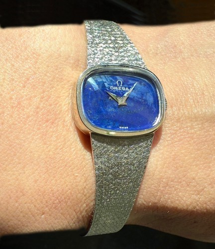 Omega damen uhr aus 585er - omega,