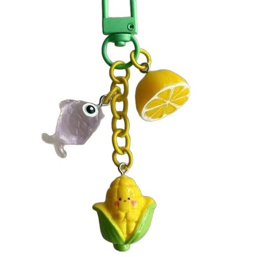 Cheerful lemon corn - cheerful, fish
