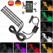 KFZ LED Ambiente Innenraumbeleuchtung Fußraumbeleuchtung mit Control Auto RGB