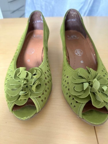 Pumps velourleder von via - velourleder,