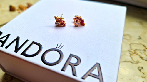 Pandora ohrstecker roségold - pandora,