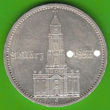 Münze Silber 5 Rechsmark 1934