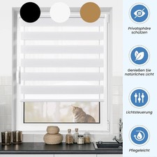 Doppelrollo Duorollo Klemmfix