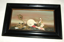 Kleines Ölgemälde - Signiert Plett 82 - 38,5 x 23,5 cm im Holzrahmen