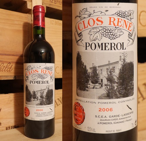 2006er chateau clos rene - chateau,