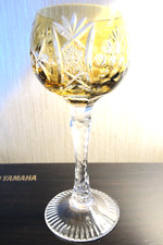 "Römer" von Nachtmann, "Traube", Bleikristall, gelber Überfang