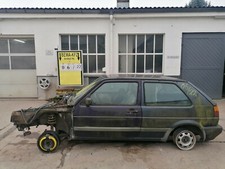 Schlachtfest/ VW Golf 2 II 1,8i  Cat   Ausschnitt vom Einstieg Nr.06/22