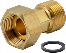 Messing Verschraubung Winkelverschraubung Beweglich Durchgang ECK EPDM-Dichtung