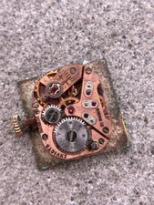 #1665 UHRWERK AS 976 HANDAUFZUG MECHANISM MOVEMENT LÄUFT AN