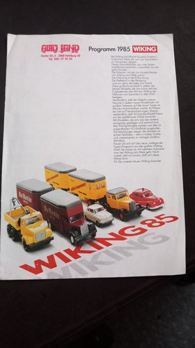 Wiking bildpreisliste 1985 - wiking,