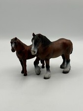 2 Schleich Figuren Pferde 3 Stück Aus Den Jahren 1995 2000 Vintage Sammler