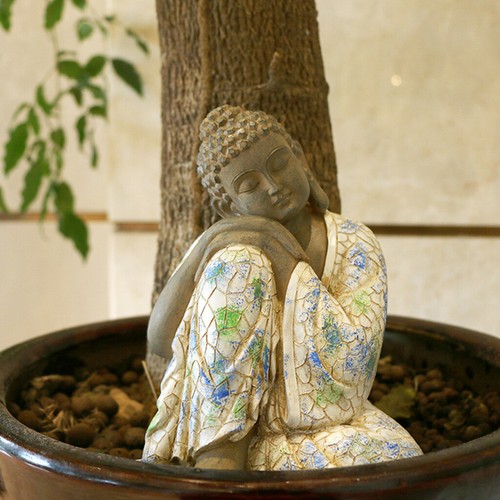 Schlafende thai buddha statue - schlafende,