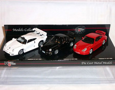 Porsche-Set, 3-Modelle, 1:43