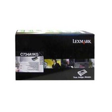 Lexmark toner c734a1kg black - c734a1kg,