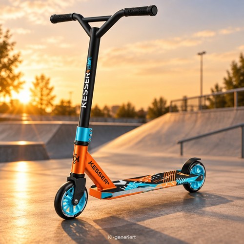 Stunt scooter fun - stunt, cityroller