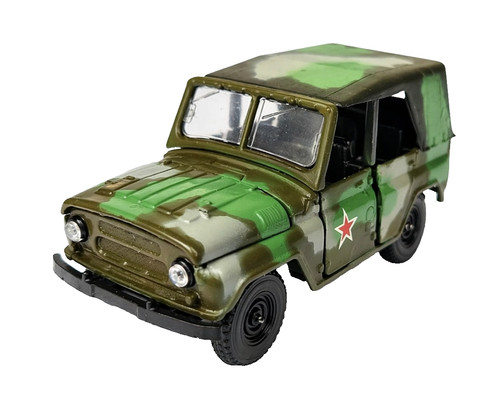 Uaz 469 militär tarnung - uaz, 1:43