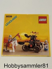 Lego 6039 Legoland Castle Bauanleitung Lion Knights - Twin Arm Launcher