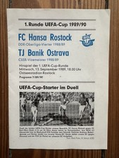 Programmheft FC Hansa Rostock