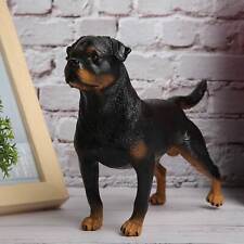 22cm Rottweiler-Hund Simulationsmodell Sammlerstück Statue Figur