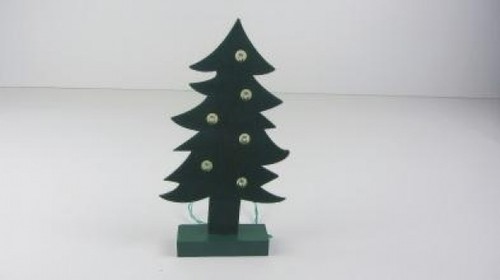 Led filz tannenbaum grün - led-filz-tannenbaum,