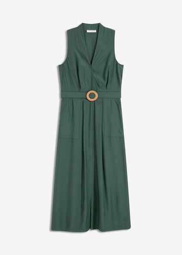 Midikleid aus fließendem