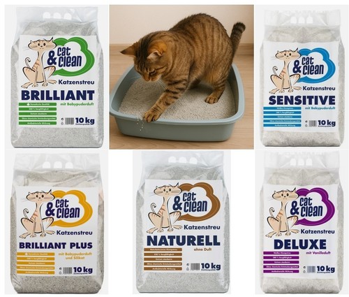 Katzenstreu klumpend 10kg duft - klumpend,