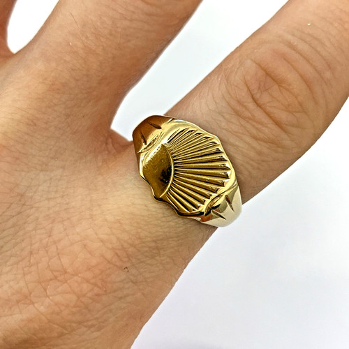 Siegelring karat gold - 9,
