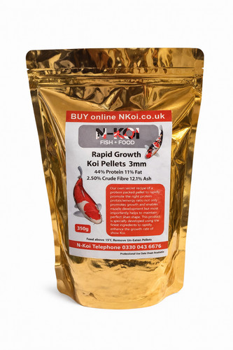 Koi pellets protein rapid - koi,