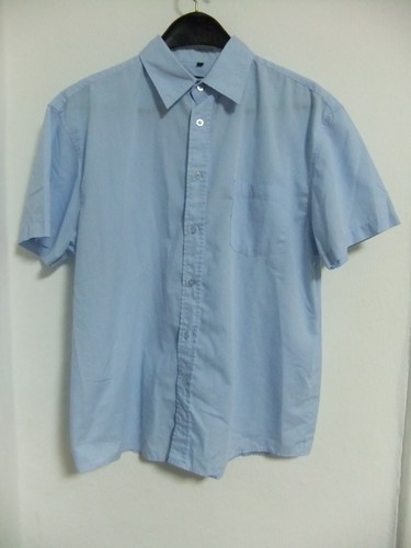 Hemd kurzarm helles blau - hemd,