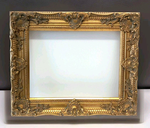 Bilderrahmen barock gold - bilderrahmen,