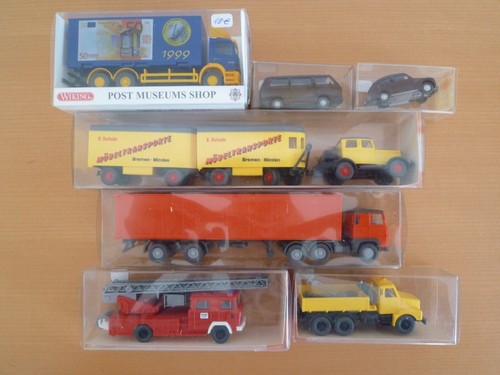 Konvolut modellautos 87 - modellautos, 1:87