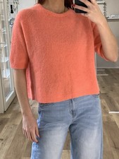 Short Boxy Shape Flausch-Pulli