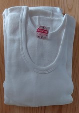 Herren Unterhemd / Winter, Baumwolle, Größe 7, Langarm mit Bündchen, sehr lang, 