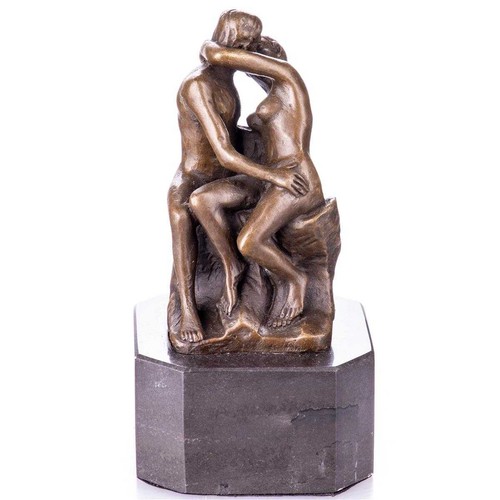 Bronze skulptur figur - skulptur,