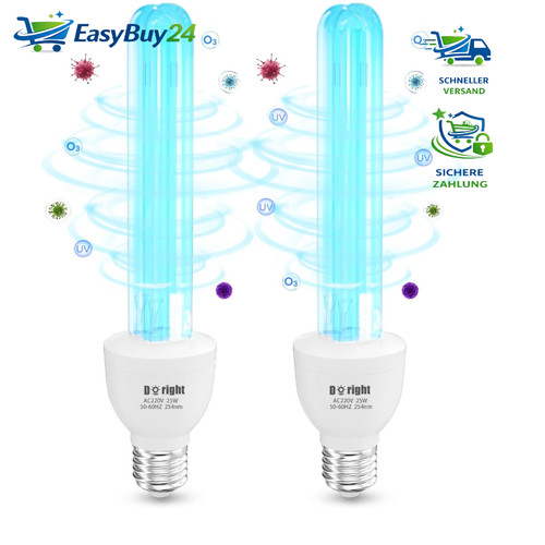 Lampe desinfektion 25w - uv, mit