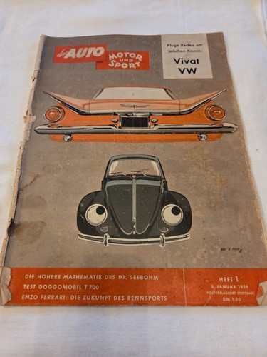 Das auto motor sport heft - auto,