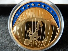 Europa- Vergoldeter Europa- ECU Europa 1997