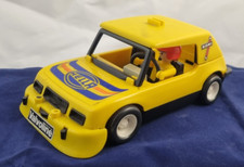 Playmobil 3524 Rennwagen Rallye Tourenwagen Auto gelb