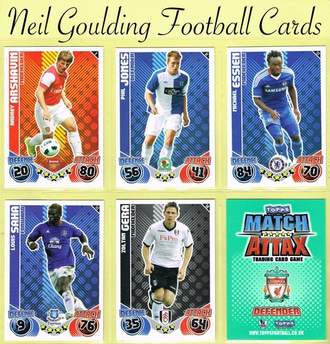 Topps match attax - 2010-11, ☆