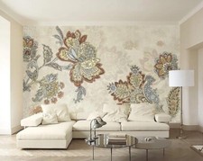 3D Blume Muster Q498 Tapete Wandgemälde Fototapete Selbstklebend Kay