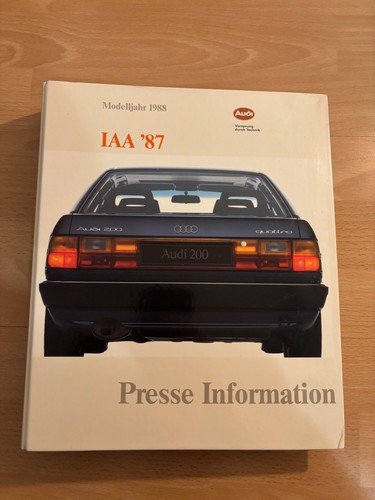 Pressemappe audi iaa sehr - 87,
