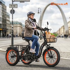 750W E-Bike Klapprad Dreirad