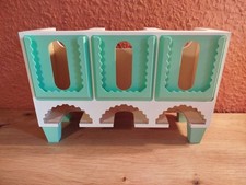 Teebeutelspender Tee Aufbewahrung  Teeregal Wand Teebox Organizer Weiß Hellgrün 