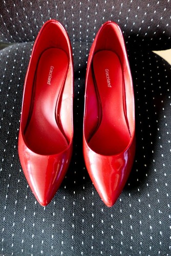 Pumps lackleder kirschrot - pumps,, lackleder,