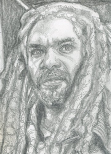 The walking dead ezekiel khary - dead,